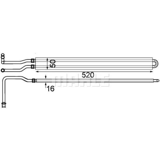 CLC 229 000P - Õliradiaator,mootoriõli 