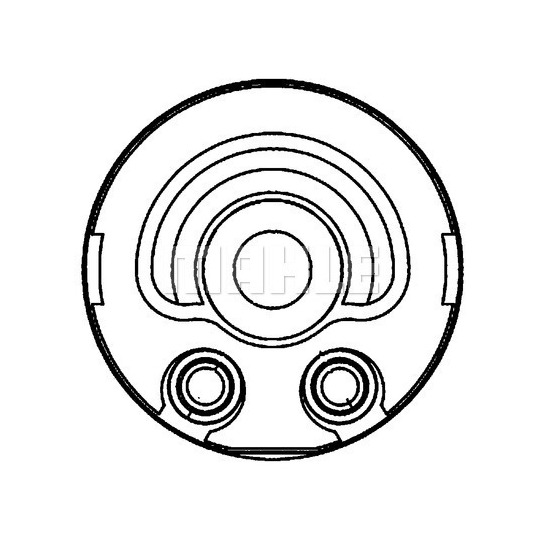 CLC 197 000S - Oljekylare, motor 