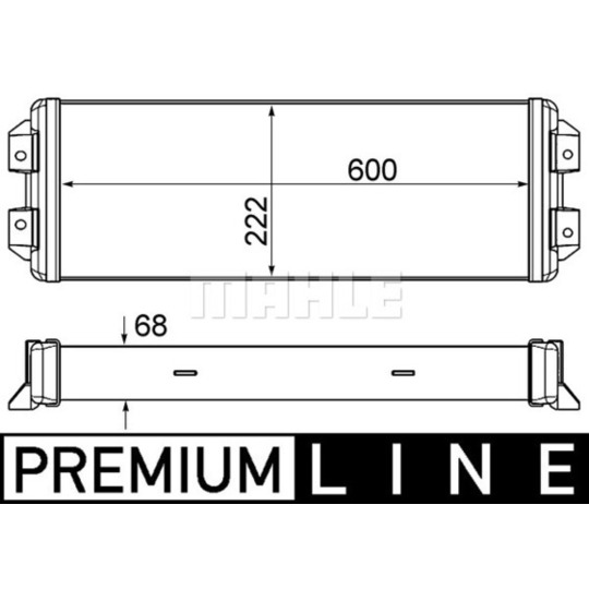 CLC 209 000P - Oil Cooler, engine oil 