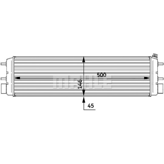 CLC 59 000P - Oil Cooler, engine oil 