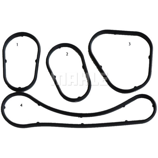 CX 44 000P - Gasket Set, oil cooler 