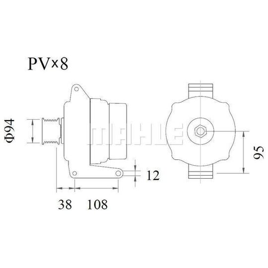 MG 934 - Alternator 