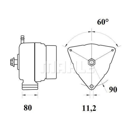 MG 806 - Alternator 