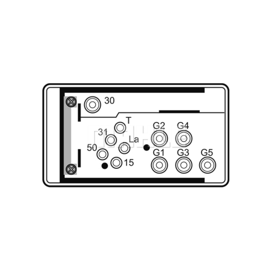 MHG 33 - Control Unit, glow plug system 