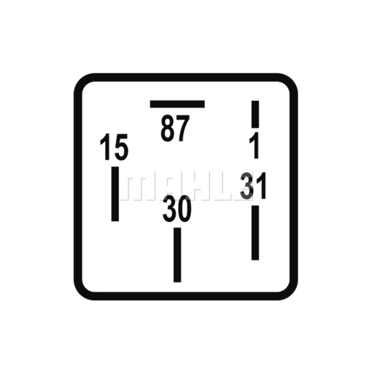 MR 110 - Relay, fuel pump 