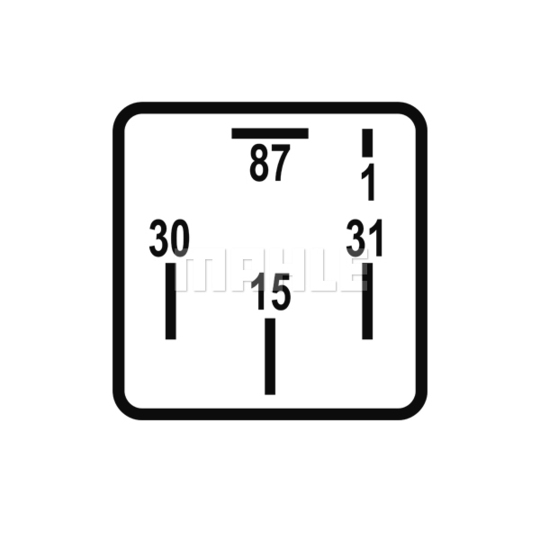 MR 115 - Relay, fuel pump 