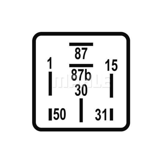 MR 116 - Relay, fuel pump 