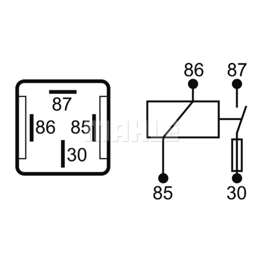 MR 51 - Relay, main current 