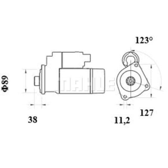 MS 1044 - Starter 