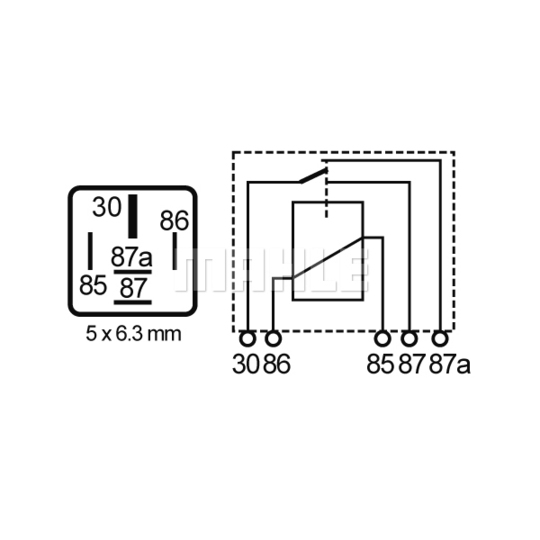 MR 94 - Relay, main current 