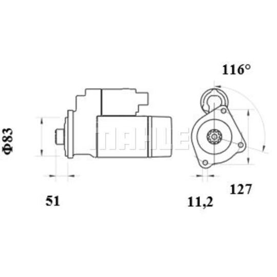 MS 891 - Starter 