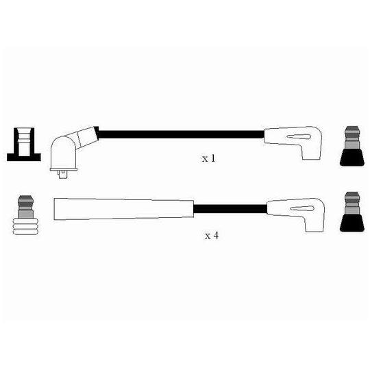 0615 - Ignition Cable Kit 