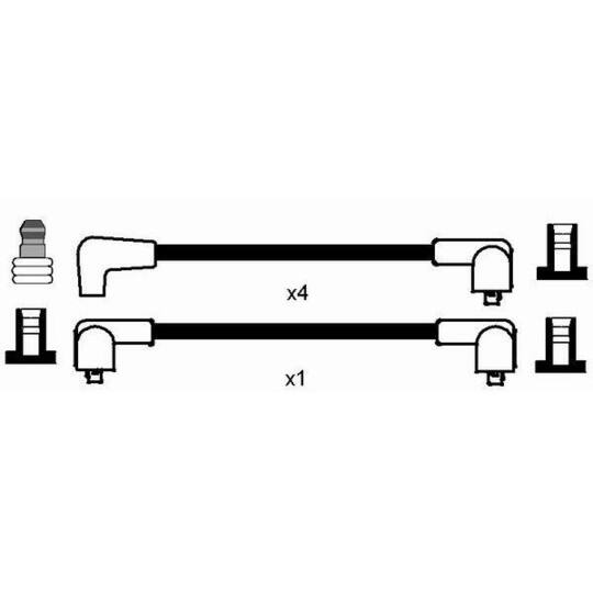 0543 - Ignition Cable Kit 