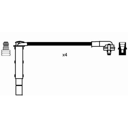 0640 - Ignition Cable Kit 