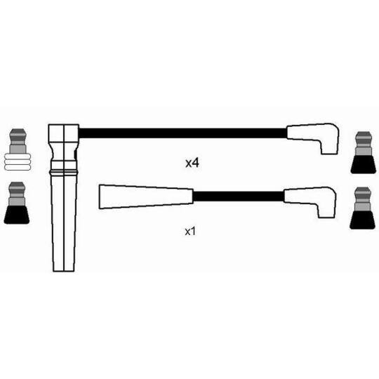 0595 - Ignition Cable Kit 