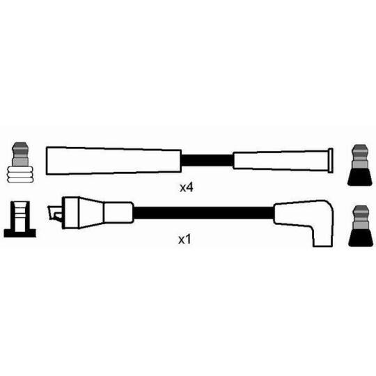 0628 - Ignition Cable Kit 