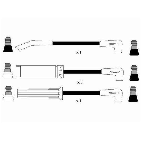 0594 - Ignition Cable Kit 