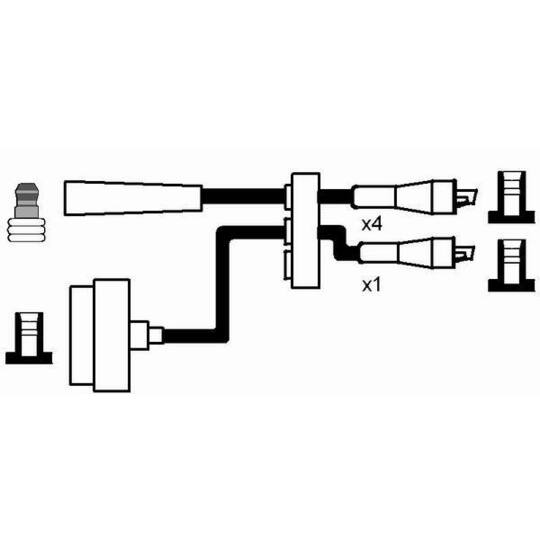 0530 - Süütesüsteemikomplekt 