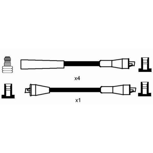 0722 - Ignition Cable Kit 