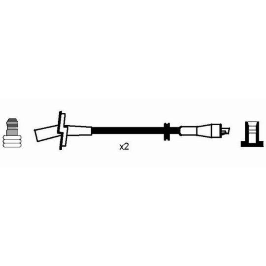 0660 - Ignition Cable Kit 