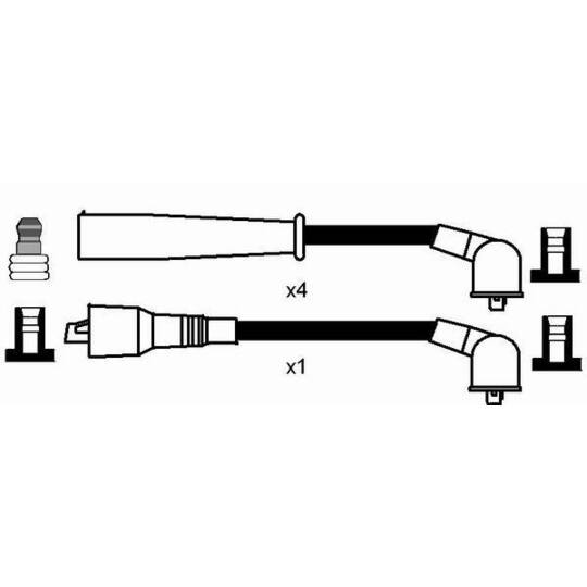 0715 - Ignition Cable Kit 