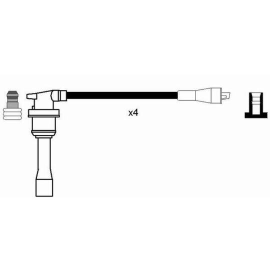 0711 - Ignition Cable Kit 