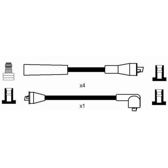 0773 - Ignition Cable Kit 