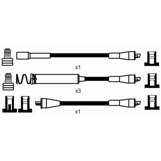 0796 - Ignition Cable Kit 