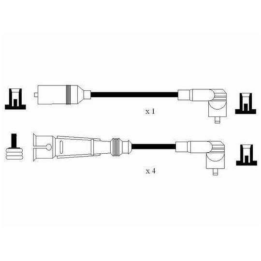 0901 - Ignition Cable Kit 