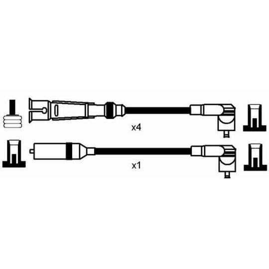 0937 - Ignition Cable Kit 