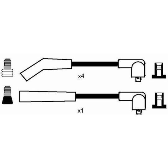 0889 - Ignition Cable Kit 