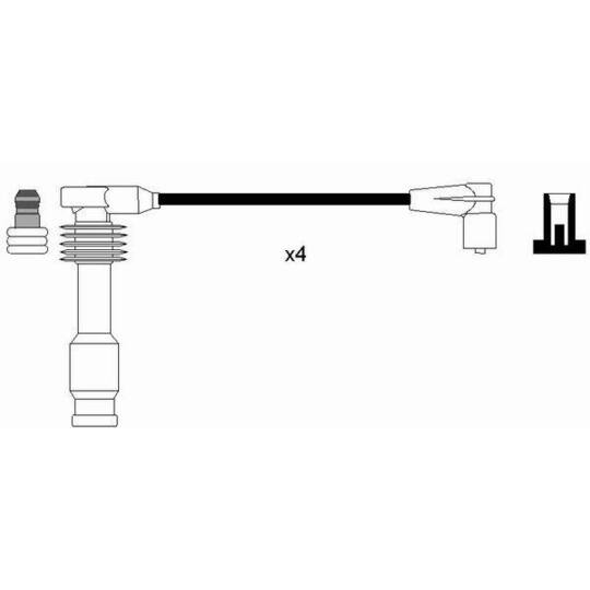 0835 - Ignition Cable Kit 