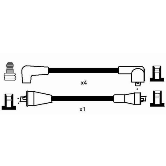 0876 - Ignition Cable Kit 