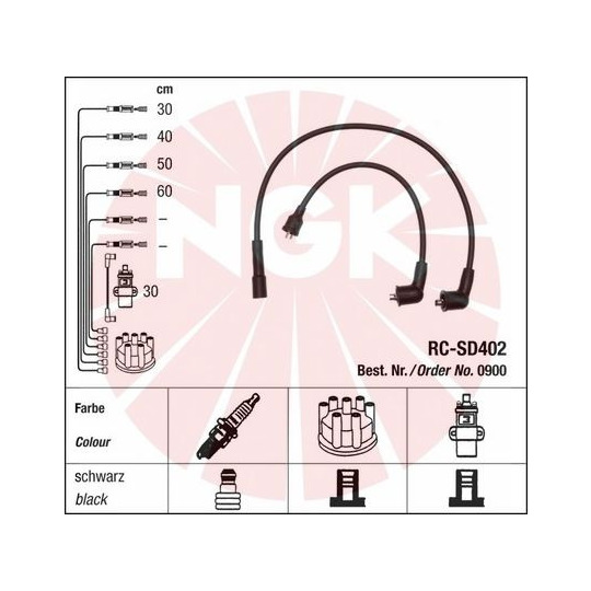 0900 - Ignition Cable Kit 