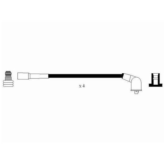 0896 - Ignition Cable Kit 