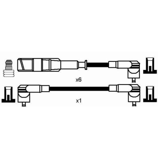 0954 - Ignition Cable Kit 