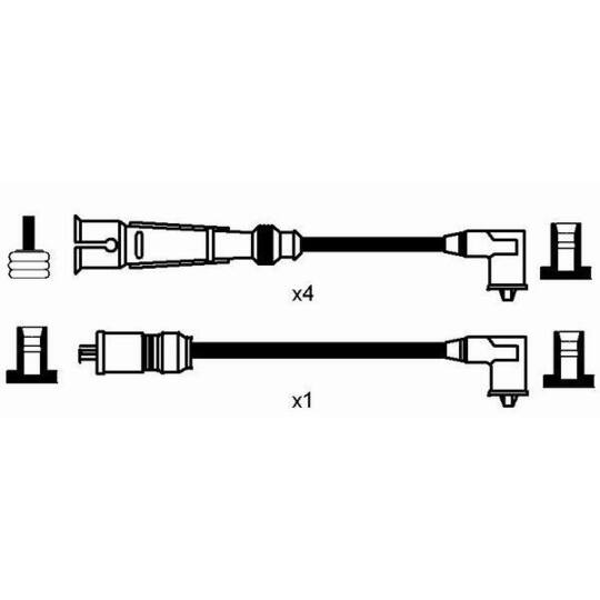 2576 - Ignition Cable Kit 