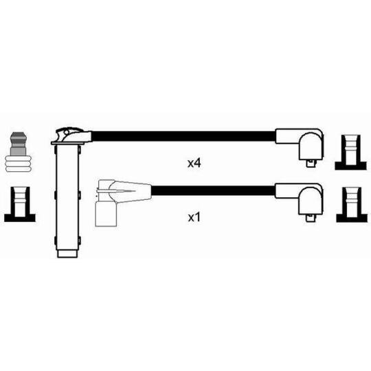 2585 - Ignition Cable Kit 