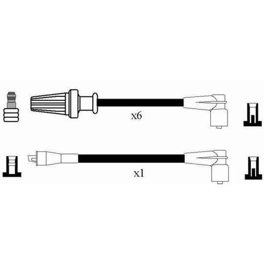 2588 - Ignition Cable Kit 