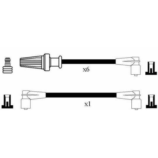2589 - Ignition Cable Kit 