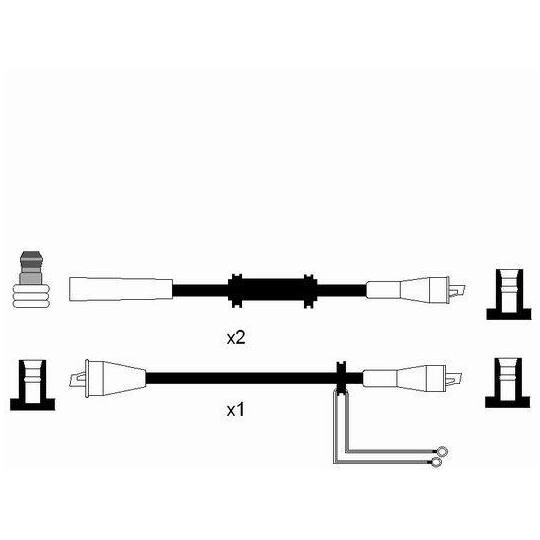 6980 - Ignition Cable Kit 