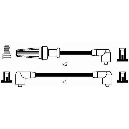 7117 - Ignition Cable Kit 