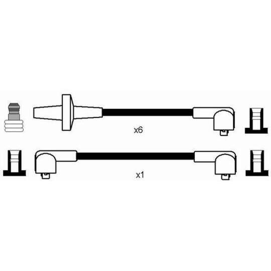 7167 - Ignition Cable Kit 