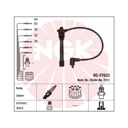 7211 - Ignition Cable Kit 