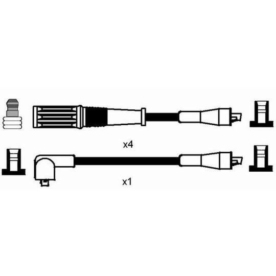 7206 - Ignition Cable Kit 