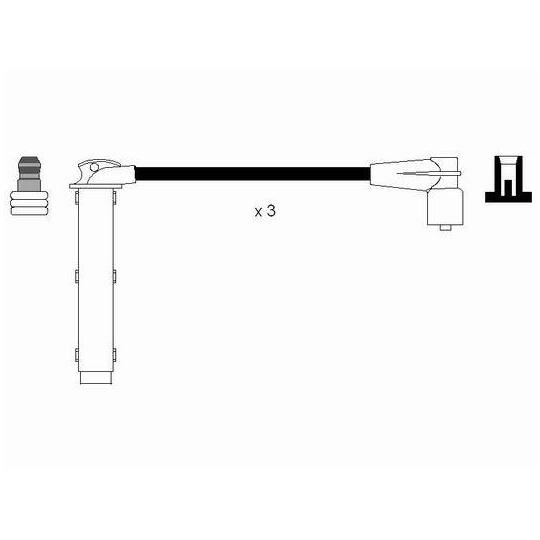 7408 - Ignition Cable Kit 