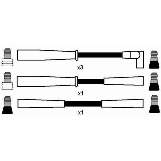 7389 - Süütesüsteemikomplekt 