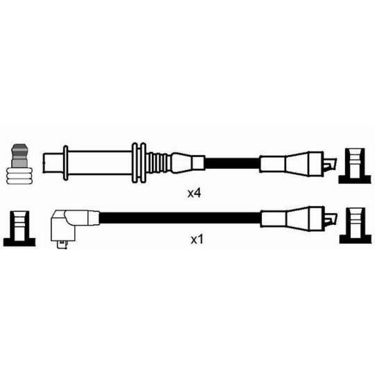 7374 - Ignition Cable Kit 