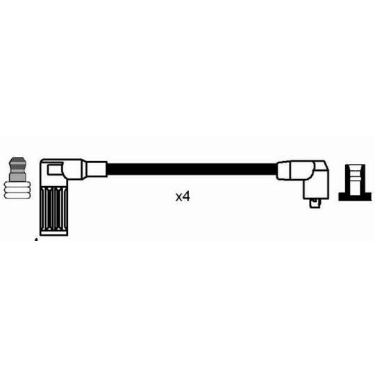 8208 - Ignition Cable Kit 