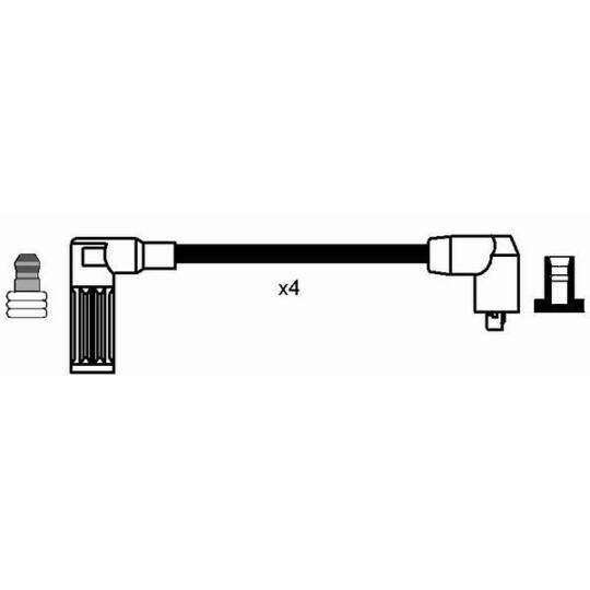 8193 - Ignition Cable Kit 